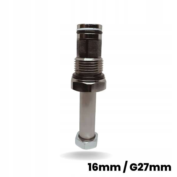 Ventil na spúšťanie zdviháka pre elektromagnetickú cievku 16 mm G27 mm