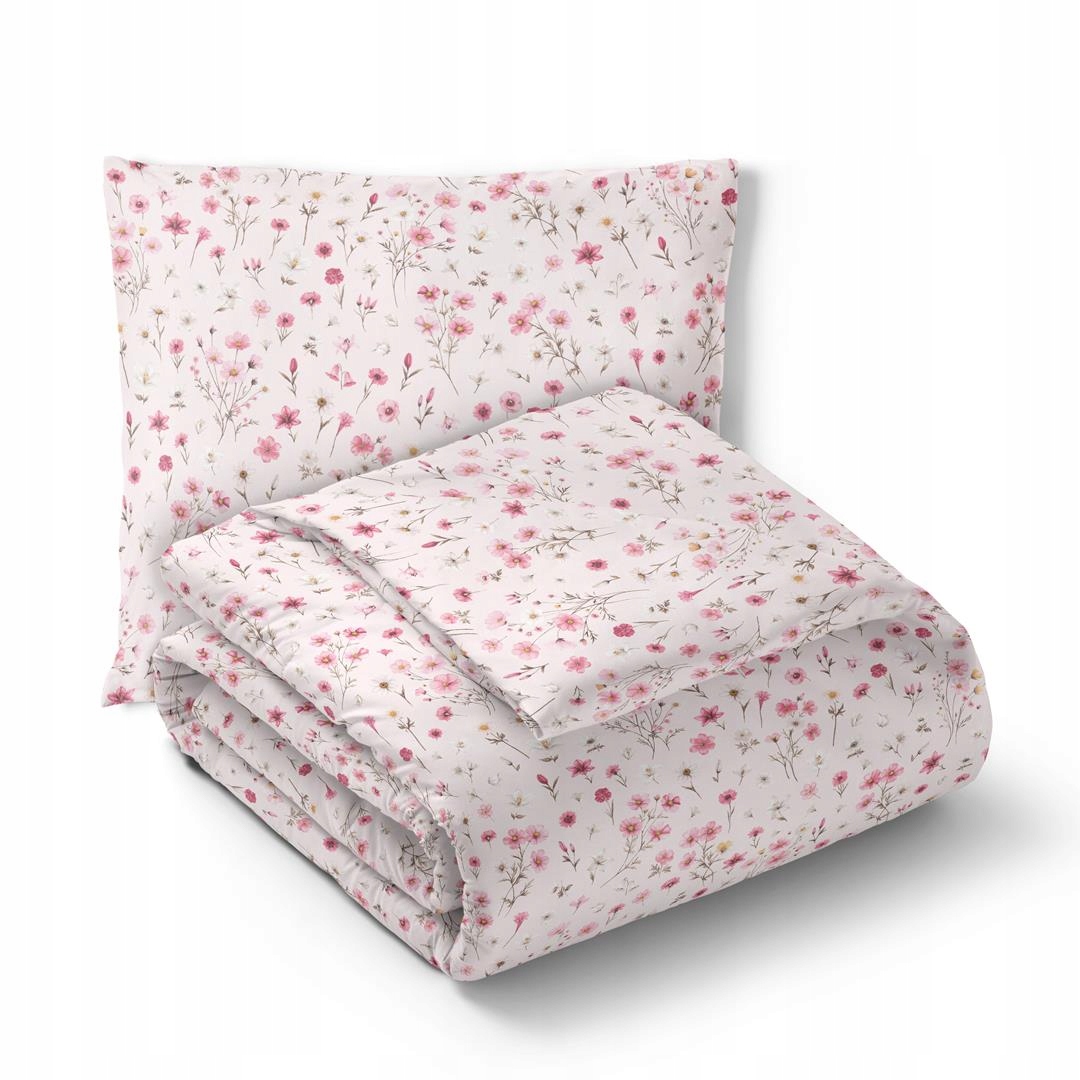 Hotelové Povlečení 140x200 cm Povlečení 70x80 Bavlna 100% polní mix mini růží