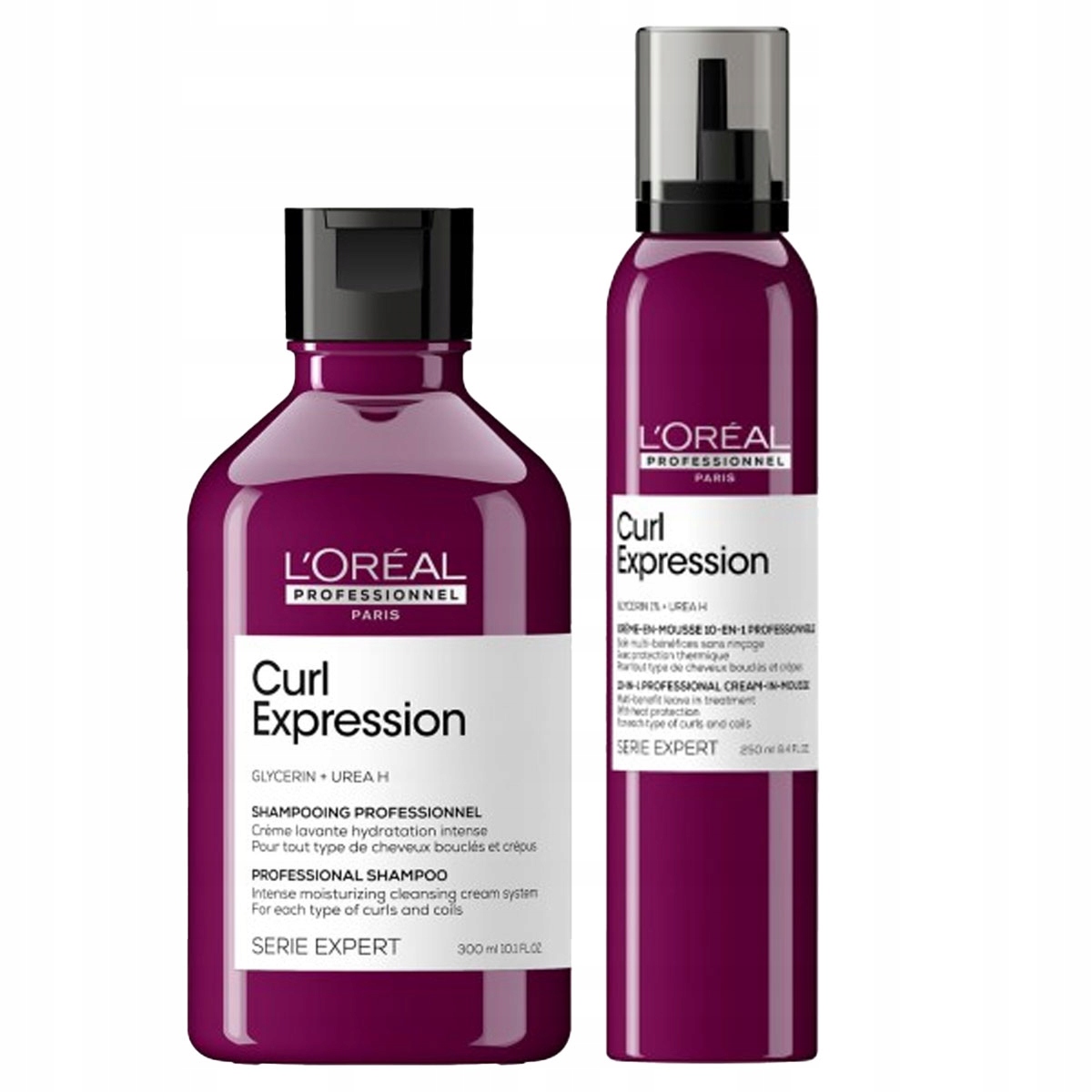 Loreal Curl Expression sada šampon s pěnou