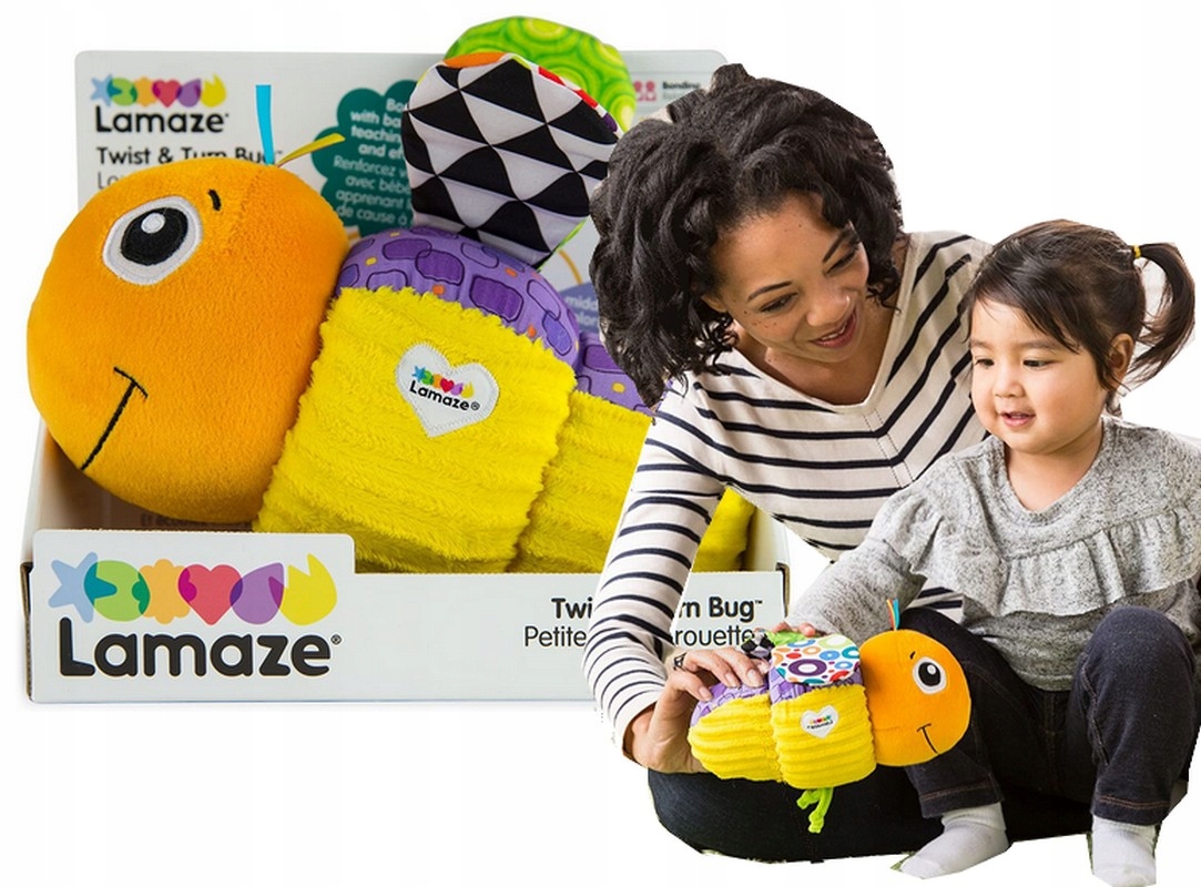 

Tomy Lamaze Kręcący Się Robaczek sensoryczny