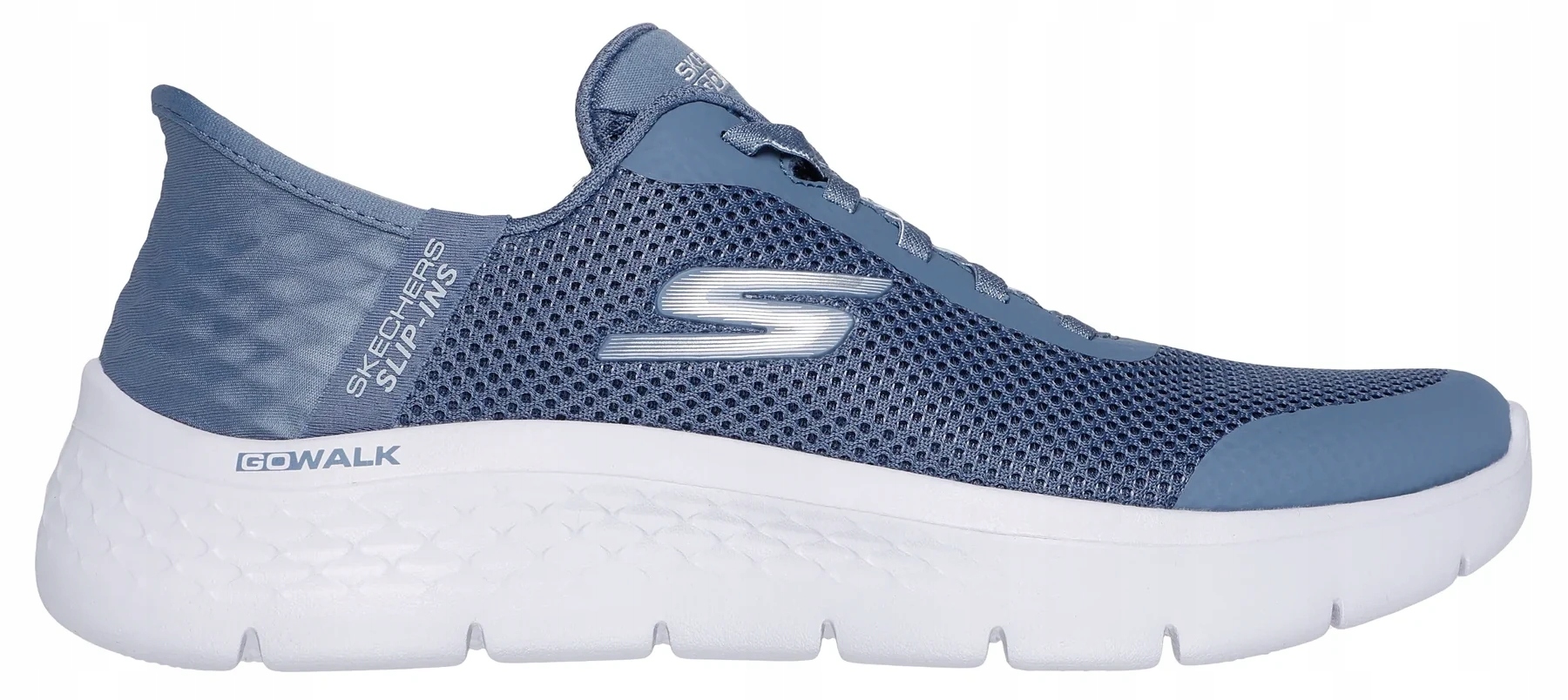 Dámské Nazouvací Sportovní Boty, Módní Síťovina, Pohodlné Lehké Skechers 36