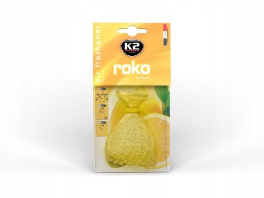 

Zapach Samochodowy Saszetka K2 Roko Lemon