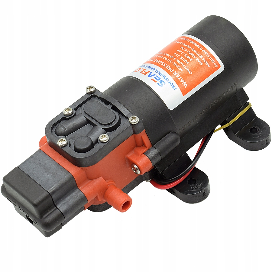 POMPA WODY 12V CIŚNIENIOWA JACHT PRYSZNIC ŁODZI FOODTRUCK AUTOMAT 3,8L/min Stan opakowania oryginalne