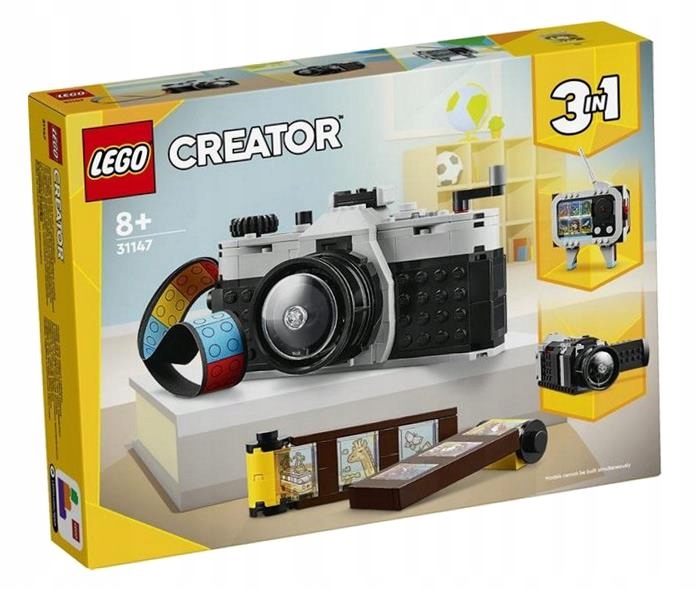 Lego (r) Creator 31147 Fotoaparát V Retro Stylu