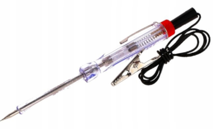 Próbnik Napięcia z Kablem Tester prądu probówka 6V 12V 24V