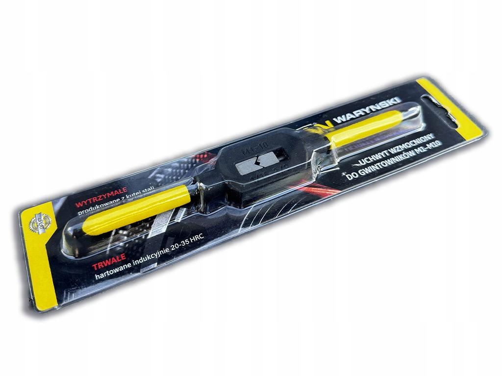 Uchwyt wzmocniony do gwintowników ręcznych M1-M10 (1/16-3/8) Waryński Kod producenta WMG343