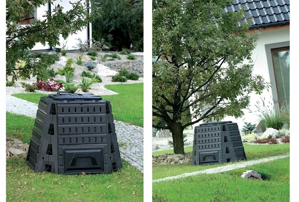 Kompostownik PROSPERPLAST Biocompo 500L Czarny Pojemność 500 l