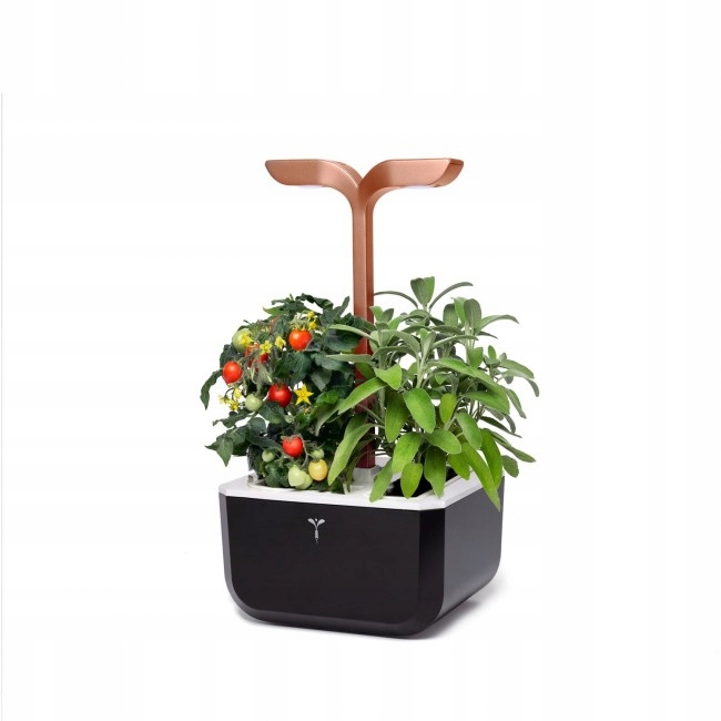 Véritable čierny plastový kvetináč 18,2 cm x 37,1 x 20 cm