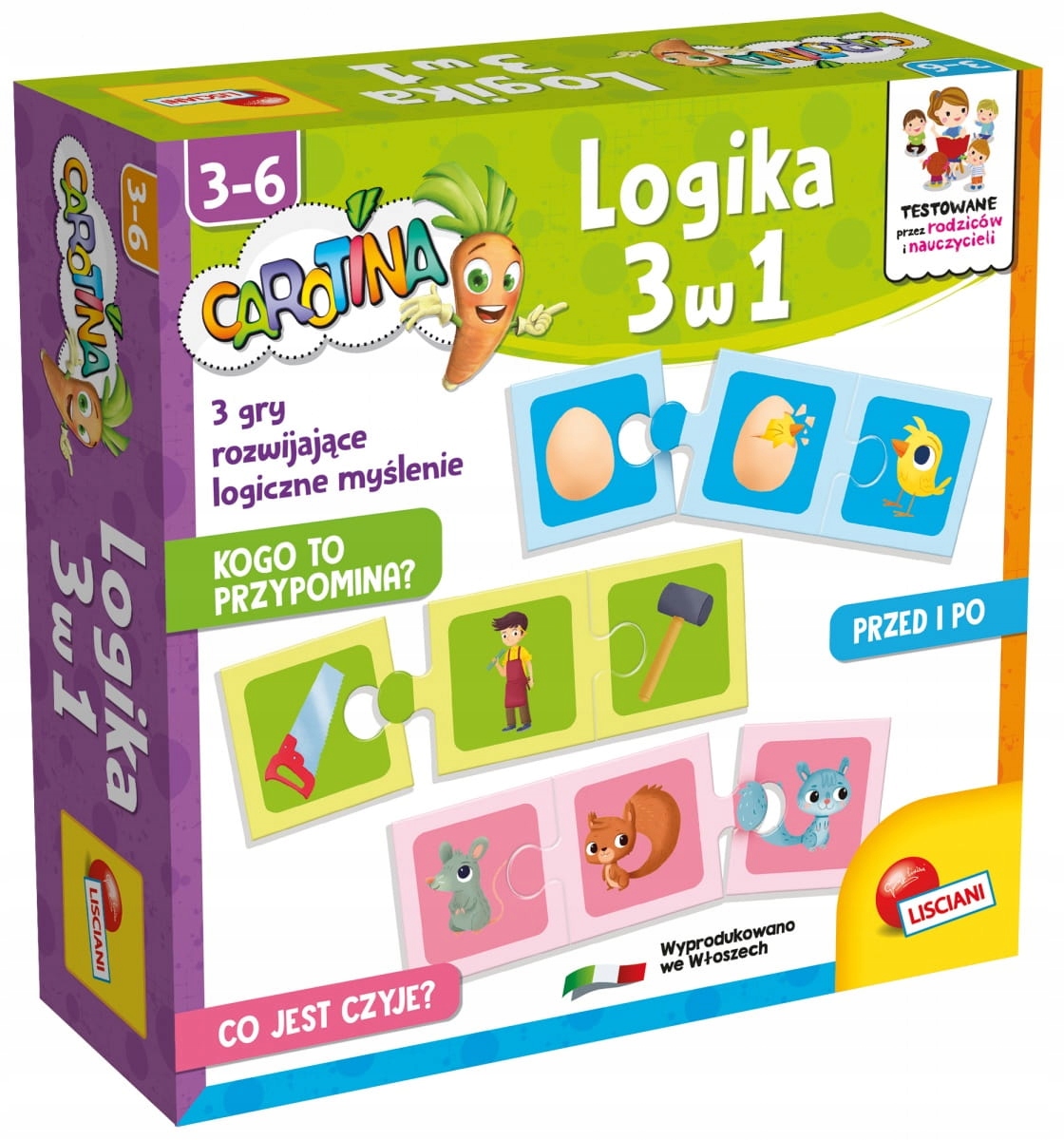 

Logika 3w1. 3 gry rozwijające myślenie