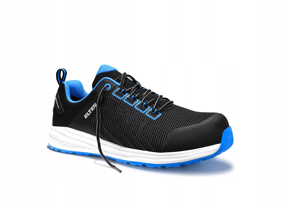 Černo-modré nízké Esd boty Elten Livas vel. 44