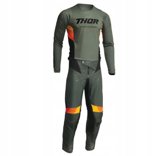 Oblečenie Na Cross Atv Thor, Pulze React Army/b 30/S