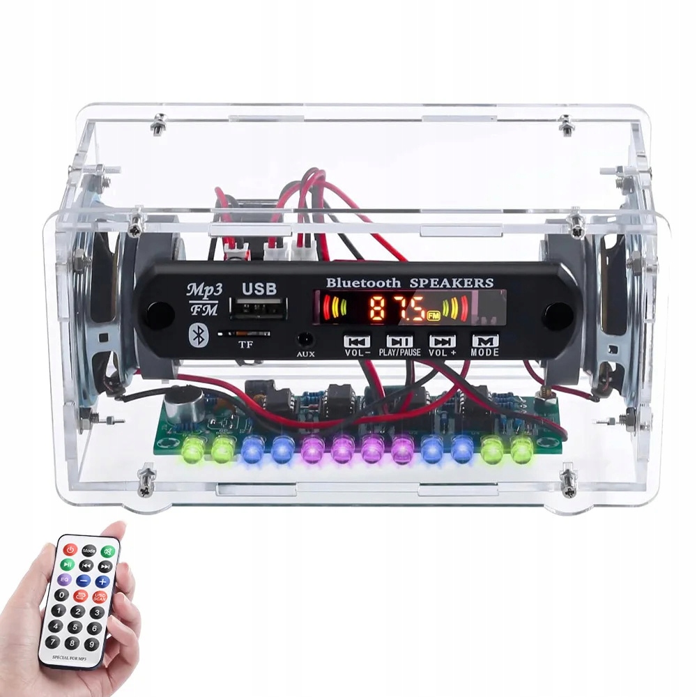 Zestaw do samodzielnego Głośnik Bluetooth z radiem FM DIY Kit