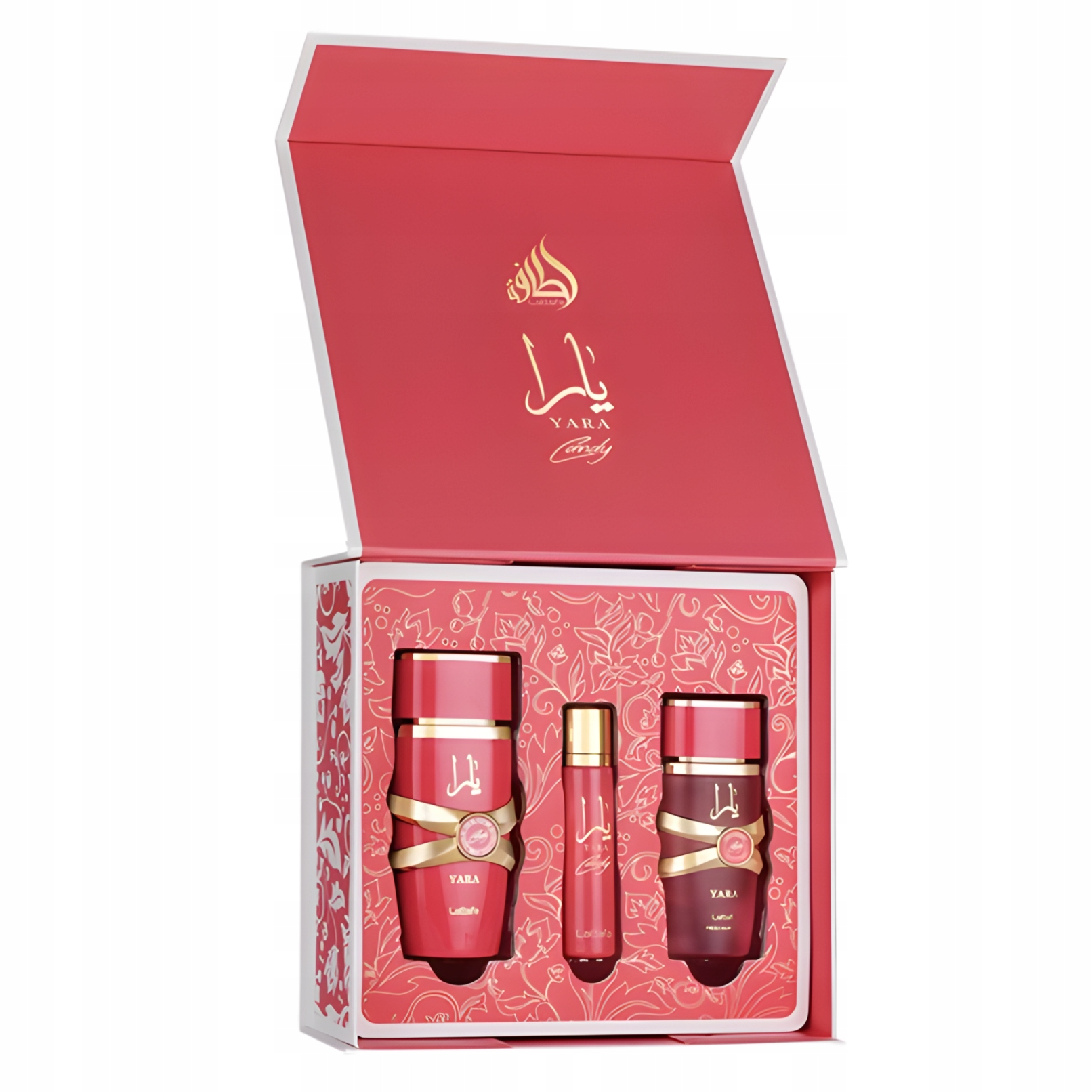 Sada Lattafa Yara Candy 100 ML Edp 12 ML Edp Vlasová Mlha 50 ML