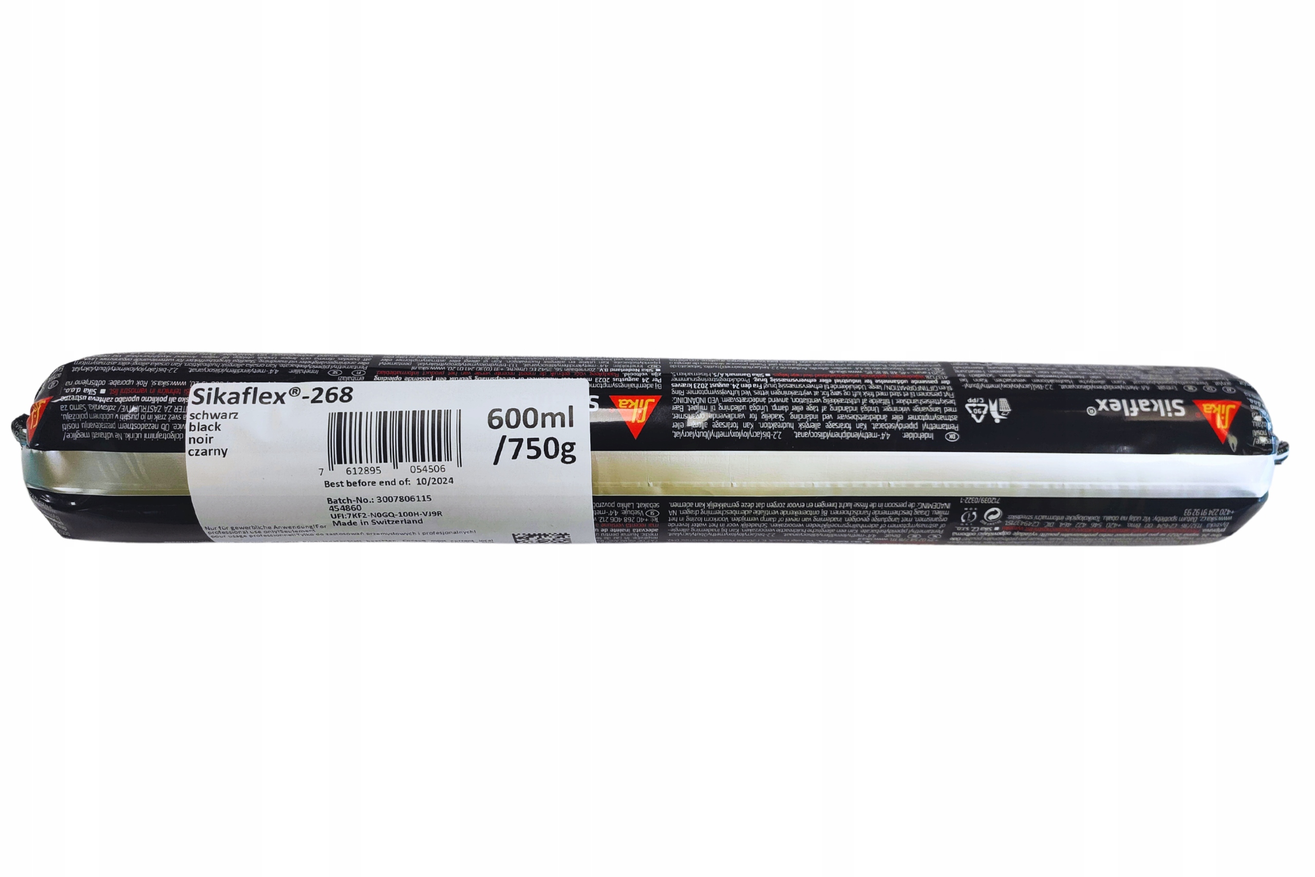 Klej poliuretanowy Sika 268 czarny 600ml