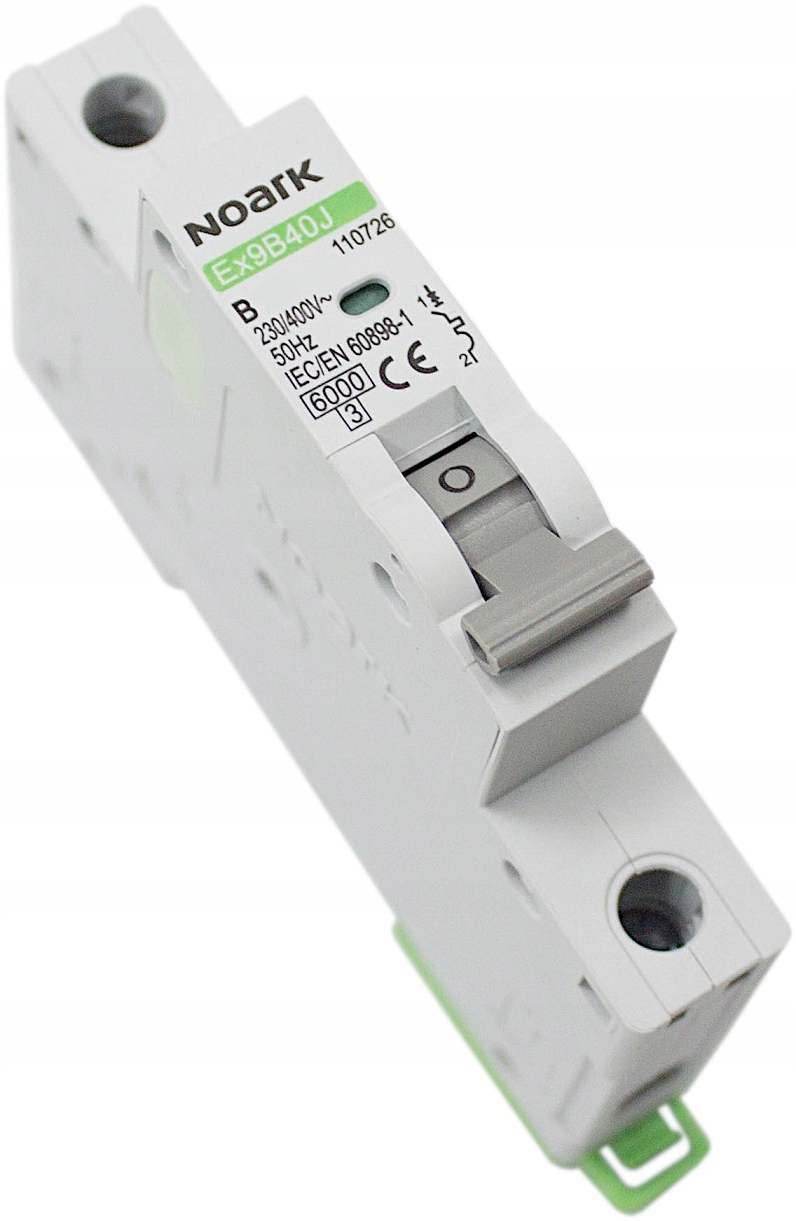 

Noark Wyłącznik Nadprądowy B10 A 1P Slim 110724