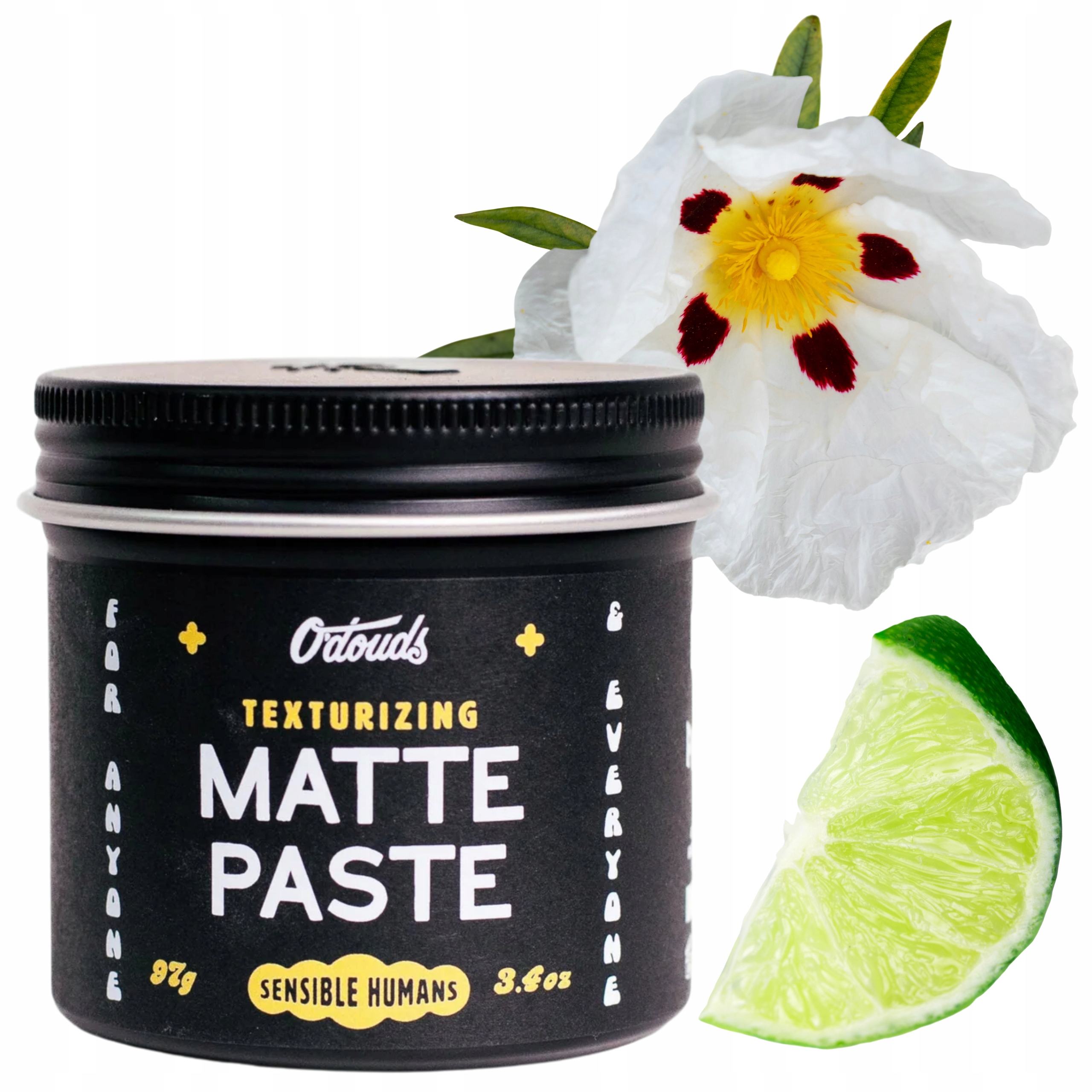 Hlína na vlasy O`Douds Matte Paste Silný úchop Matný povrch 97 g