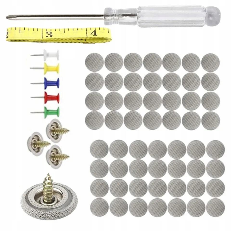 ZESTAW DO NAPRAWY PODSUFITKI SAMOCHODOWEJ 62 SZT.