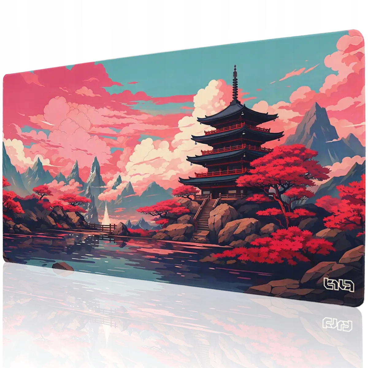 Podkładka Pod Mysz Myszkę Sanktuarium Sakura 100x50 Tilt Wodoodporna