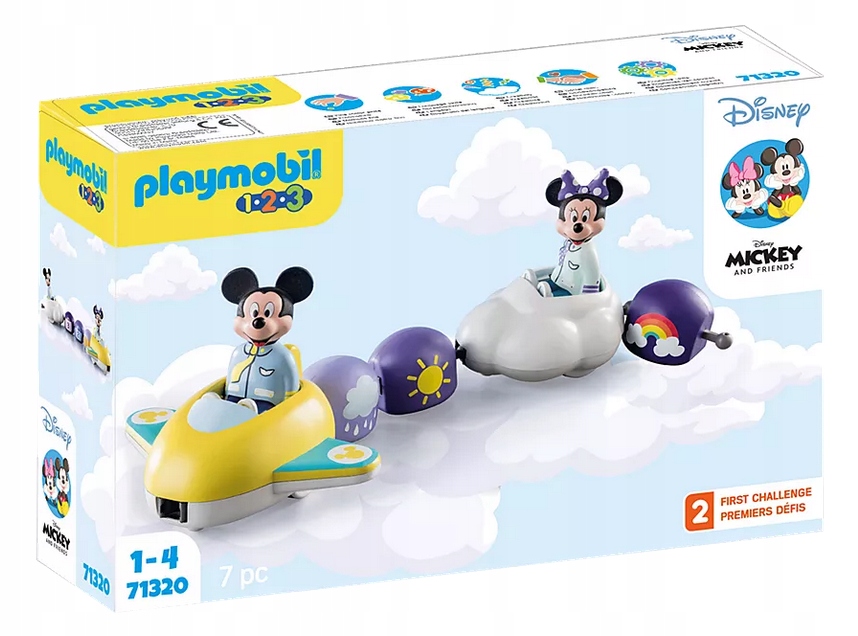 Playmobil 71320 J&iacute;zda v oblac&iacute;ch Mickey a Mini