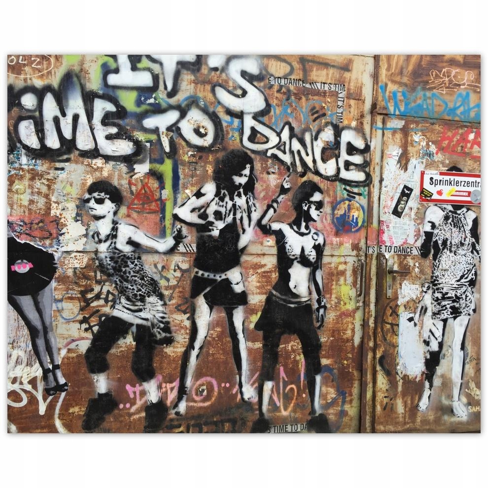 

Plakat 50x40 Graffiti Sztuka uliczna