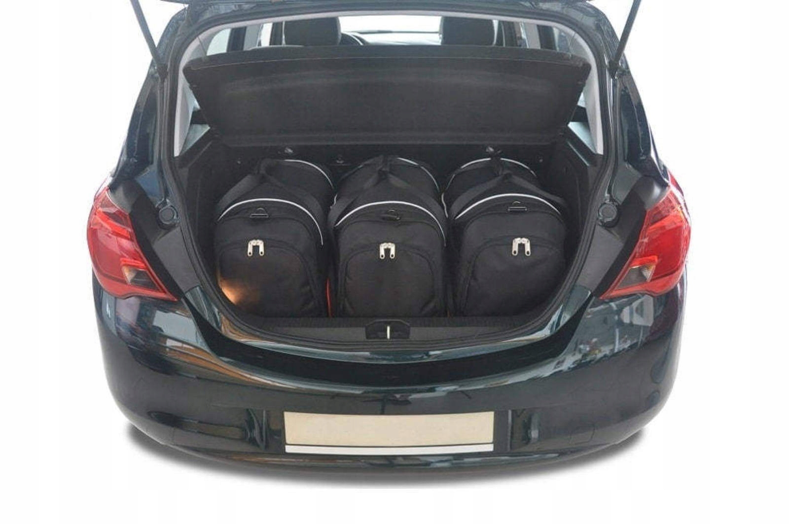 J&j Automotive Sada 3ks cestovných tašiek Sport pre Opel Corsa 2014-2019