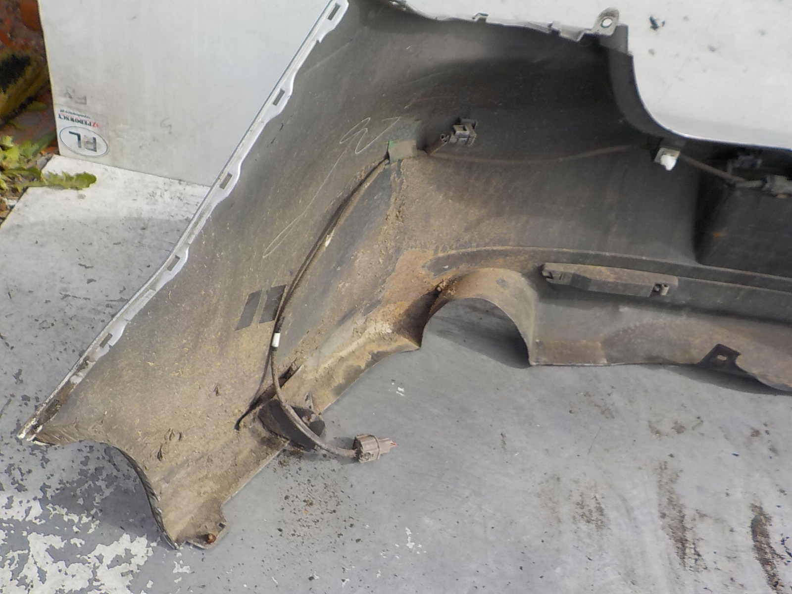 684 MAZDA 6 II HB bumper rear part rear