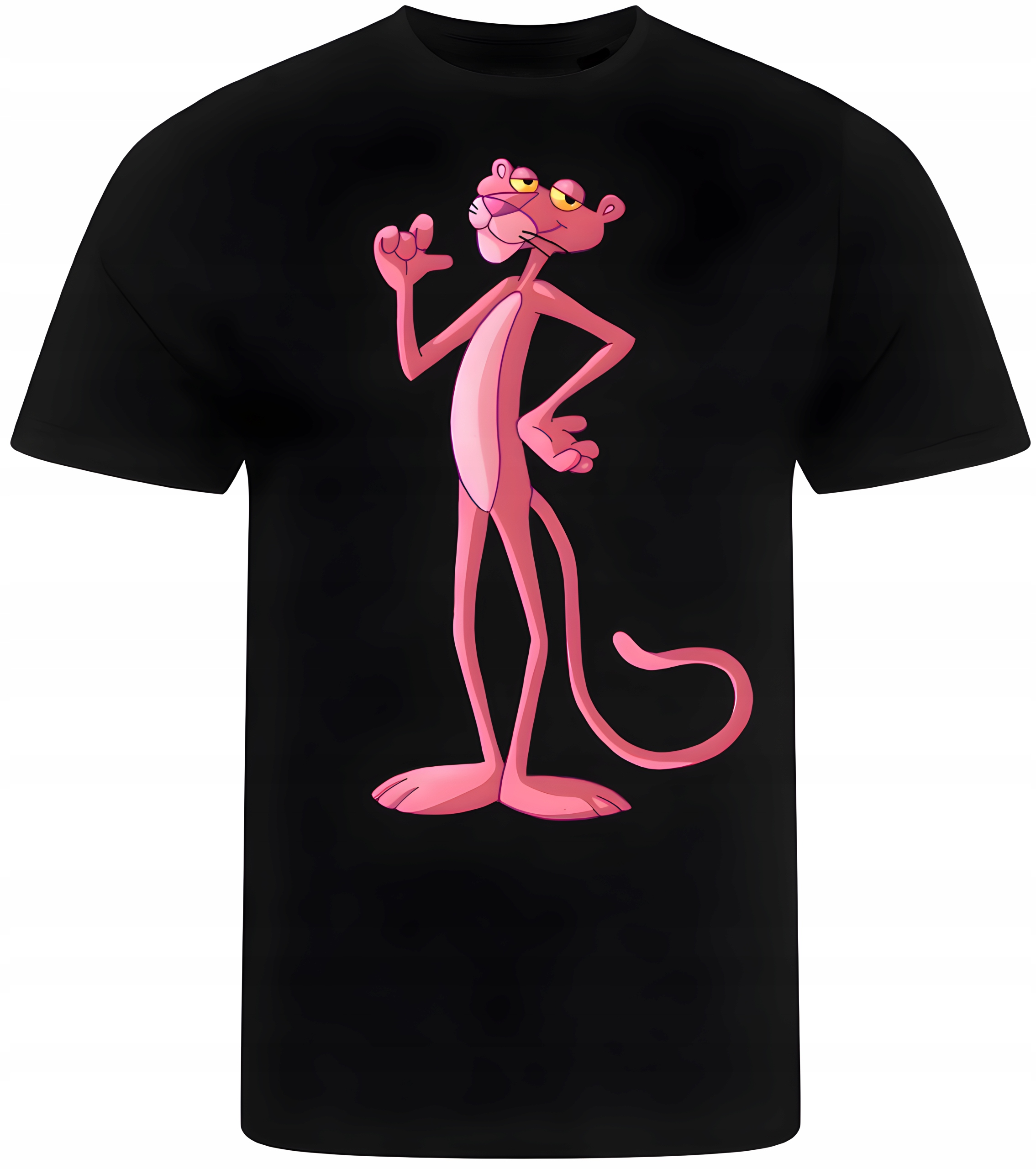 KOSZULKA MĘSKA NADRUK RÓŻOWA PANTERA PINK PANTHER PREZENT PREMIUM