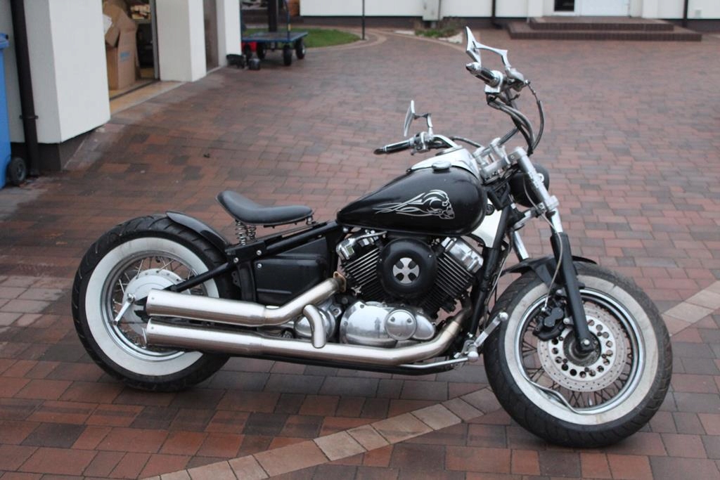 45955 - YAMAHA XVS650 DRAG STAR РАМКА + ДОКУМЕНТЫ 2000