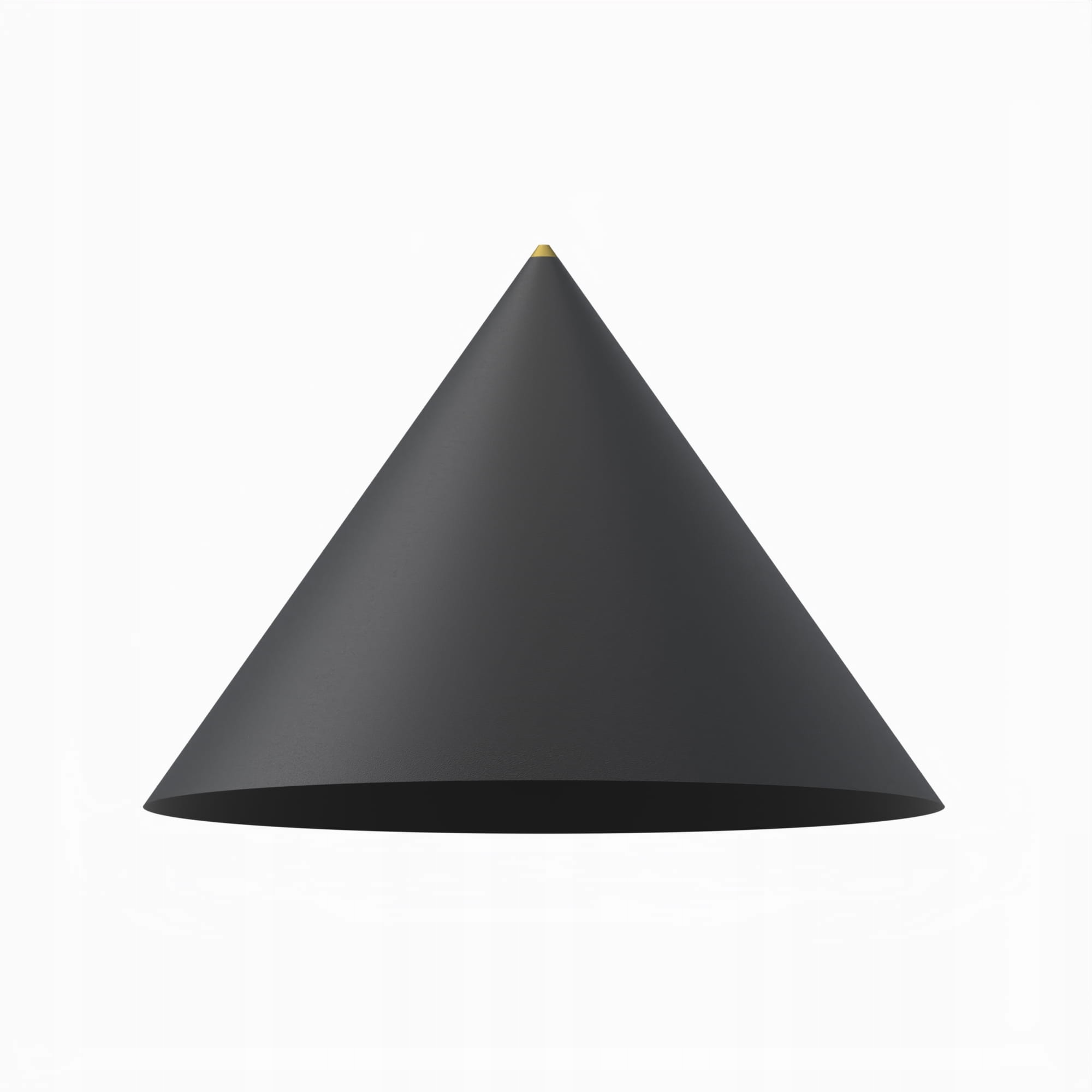 Tienidlo na závesnú lampu čierny kužeľ 50 cm Zenith Nowodvorski