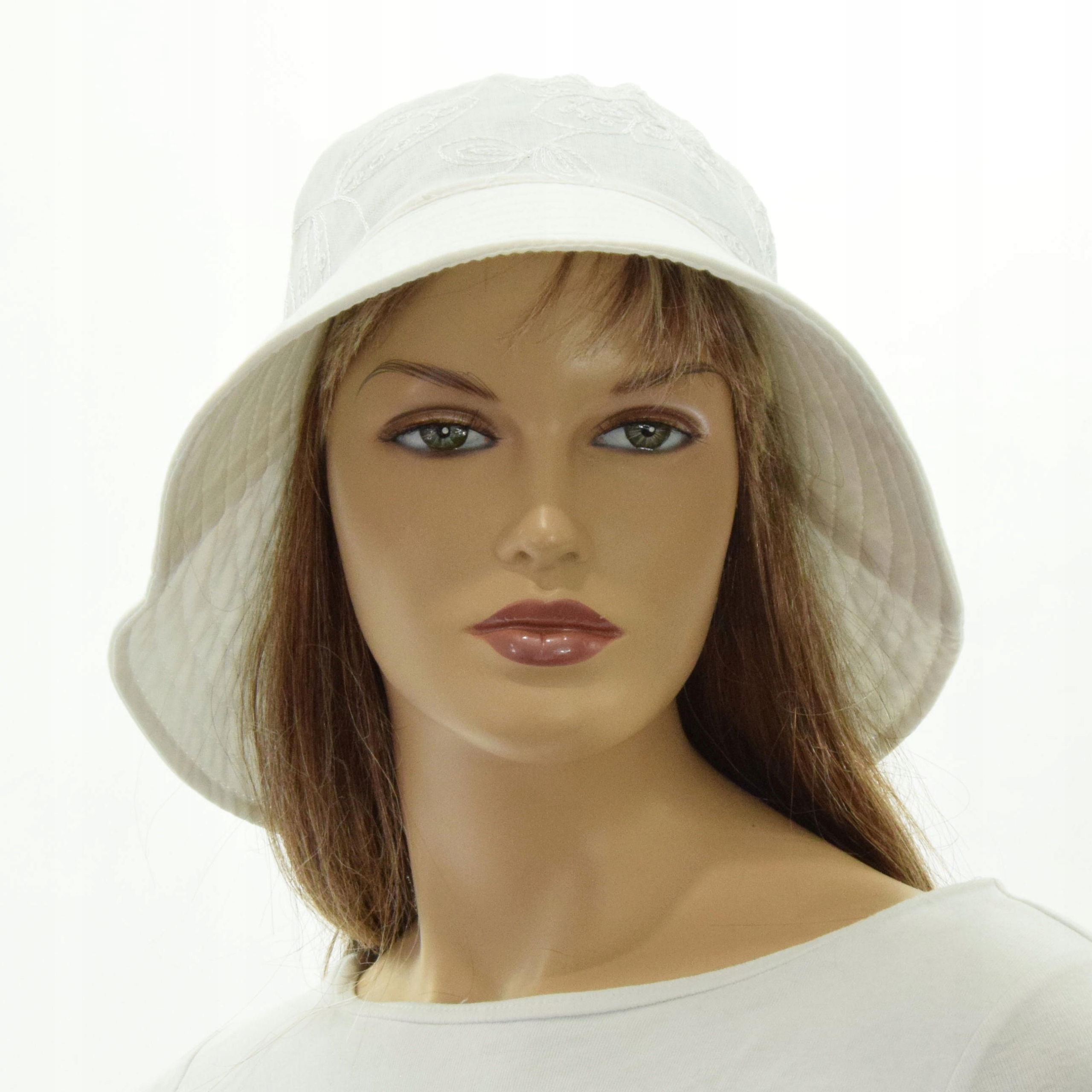 Kapelusz letni lniany "MIRELKA" Kod producenta KapMR1ba