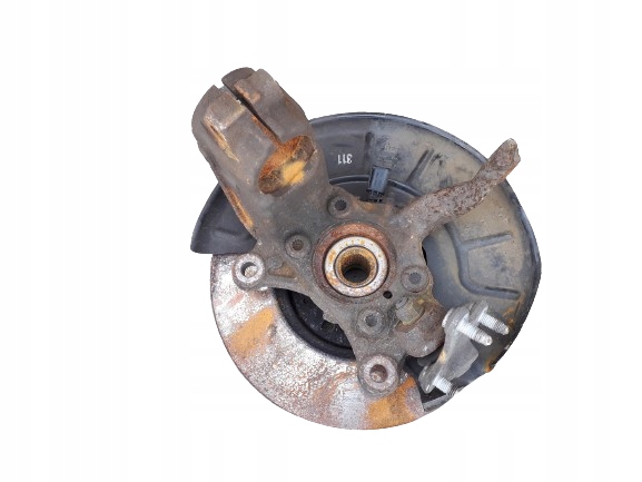 VW CADDY 3 III 2K0 2K5 03-20 ZWROTNICA PIASTA PRAWA PRZEDNIA TARCZA 315 mm