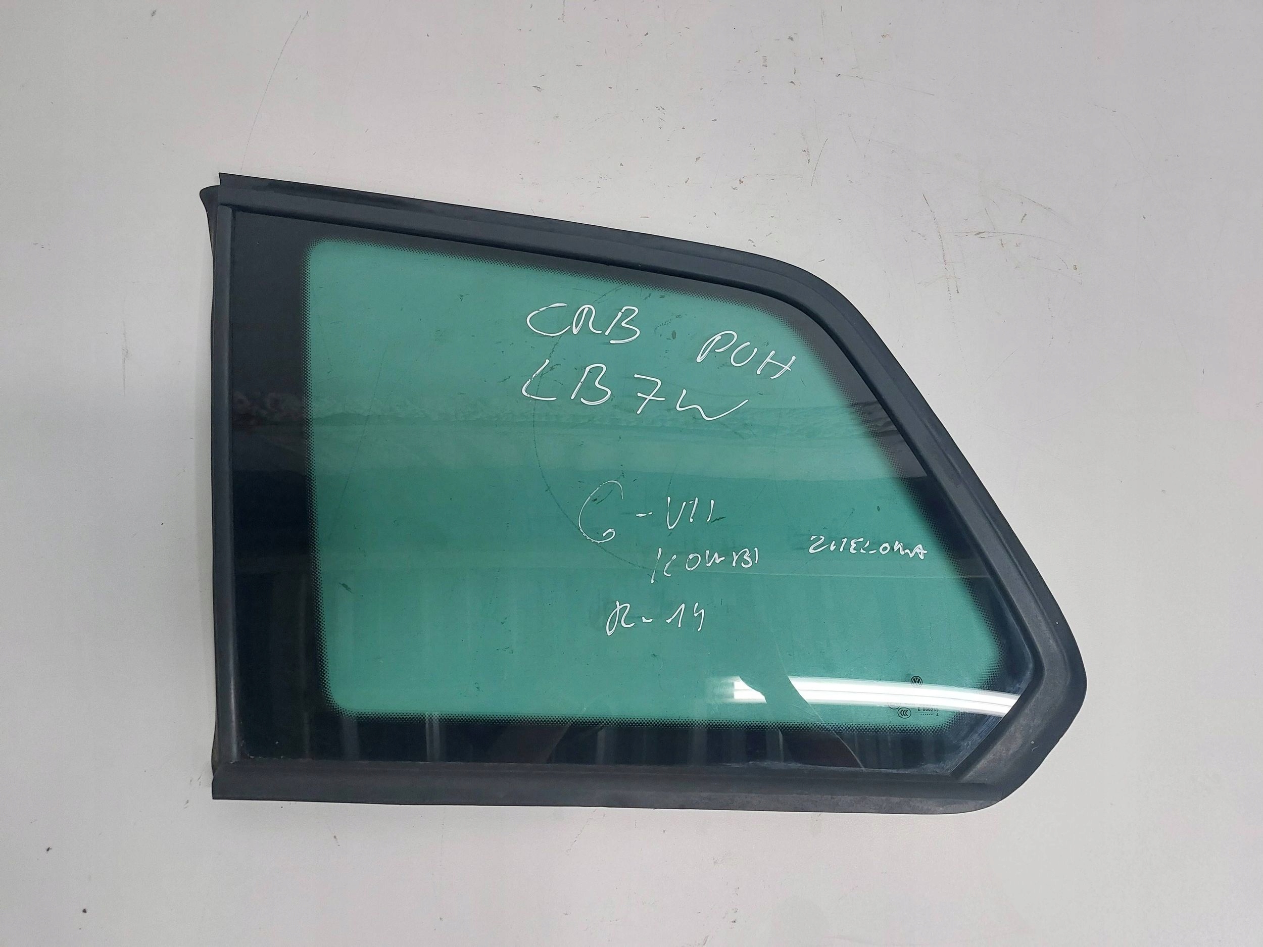 VW GOLF VII KOMBI 14r window bodywork left rear part