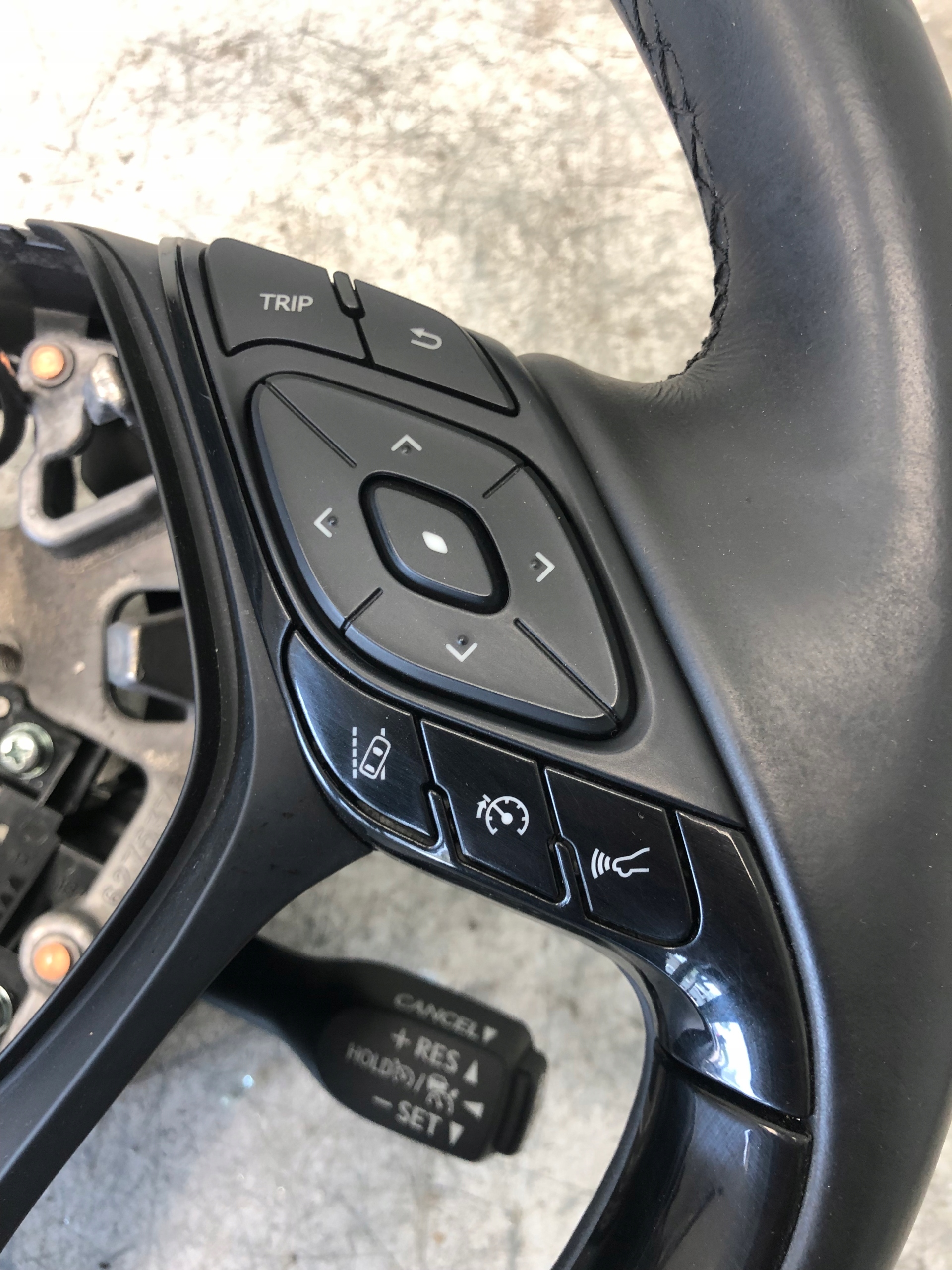 lenkrad Leder MULTIFUNKCJA TOYOTA CHR C-HR