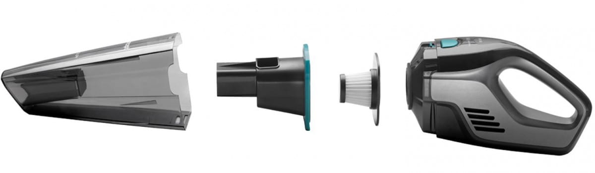 Odkurzacz Ręczny Concept VP4350 Hepa12 Czarny Model VP4350