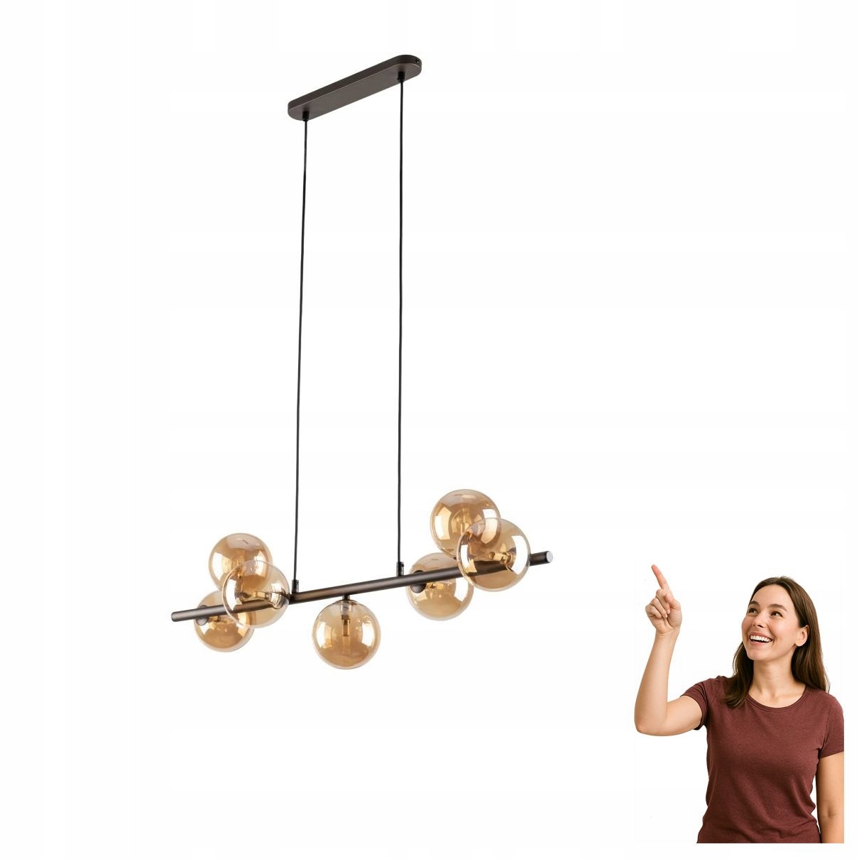 Lustr Estera Brown 4506 Tk Lighting