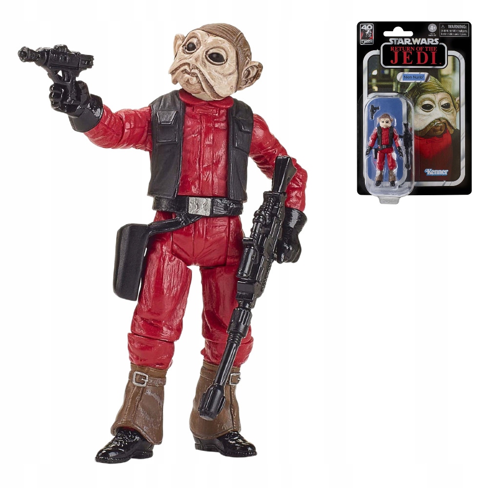 Star Wars Gwiezdne Wojny Return Of The Jedi Ruchoma Figurka Nien Nunb F7317
