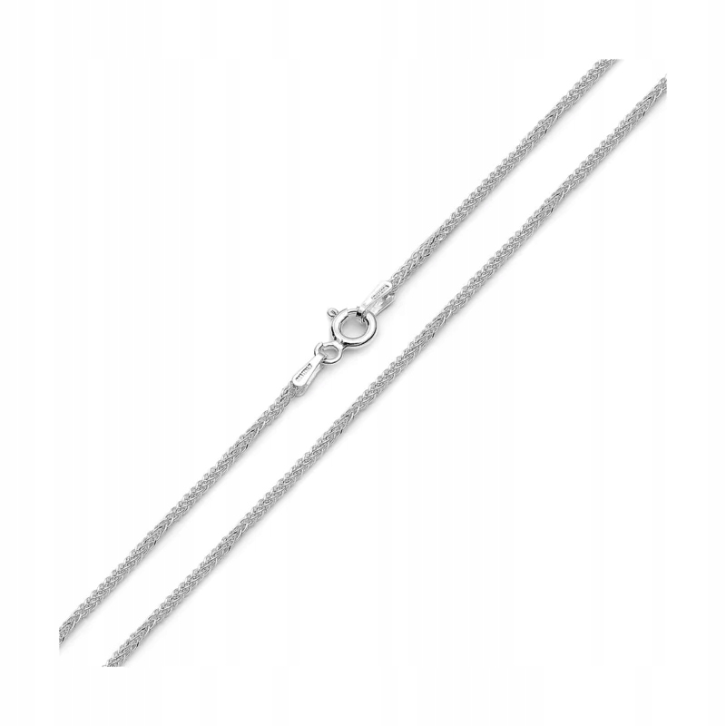 Stříbrný řetízek 925 liščí ocas rhodiovaný 2.29g elegantní pro přívěsek