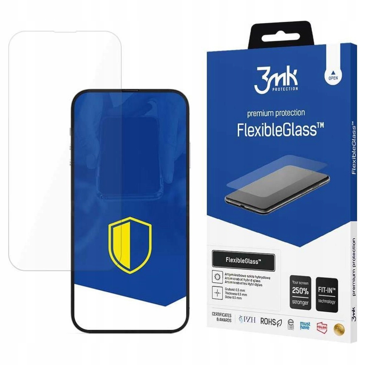 

Szkło Hybrydowe Do Iphone 14/14 Pro 3MK