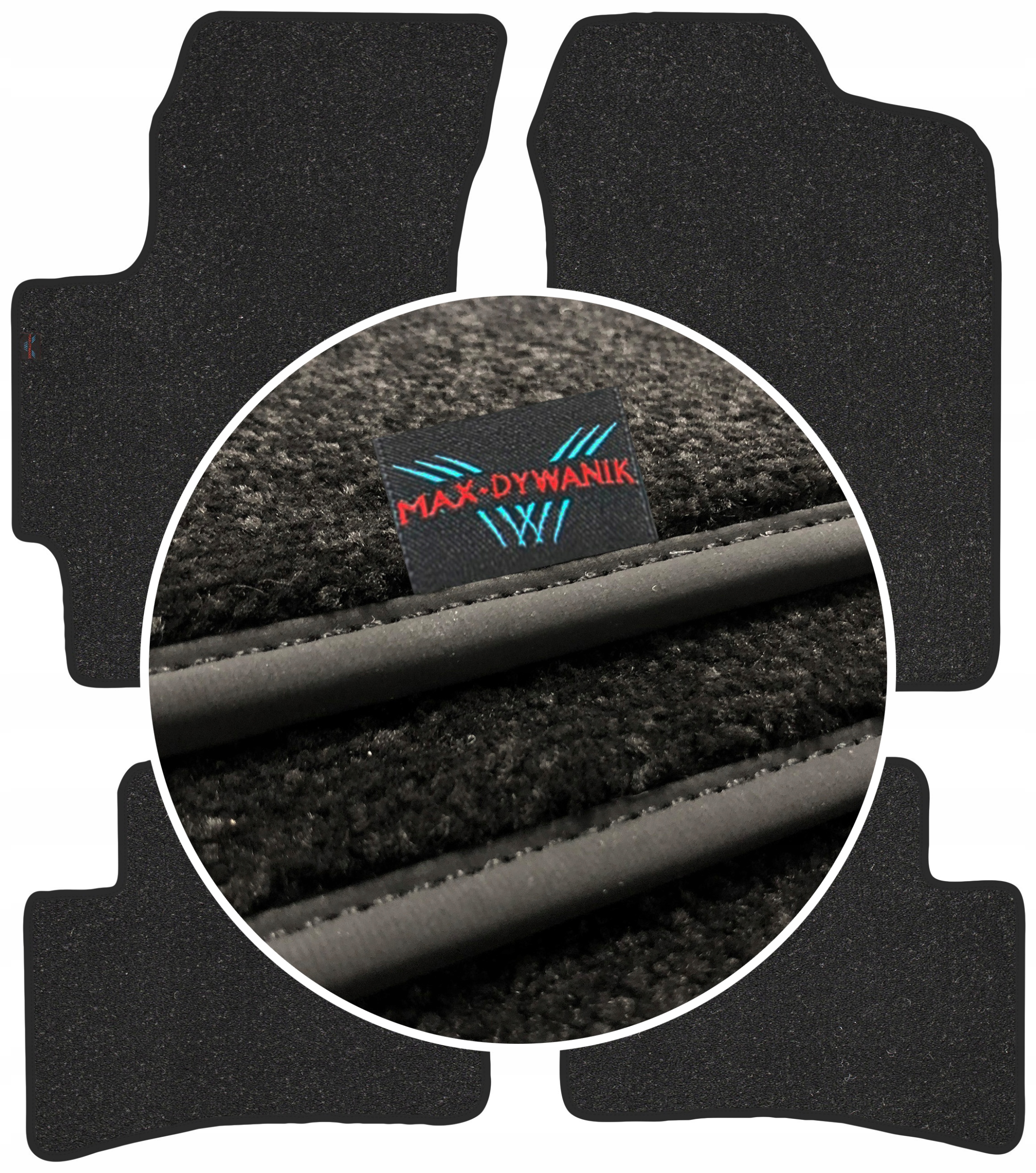 Kia Rio II Fl 2009-2011 Velurové stěrače do auta