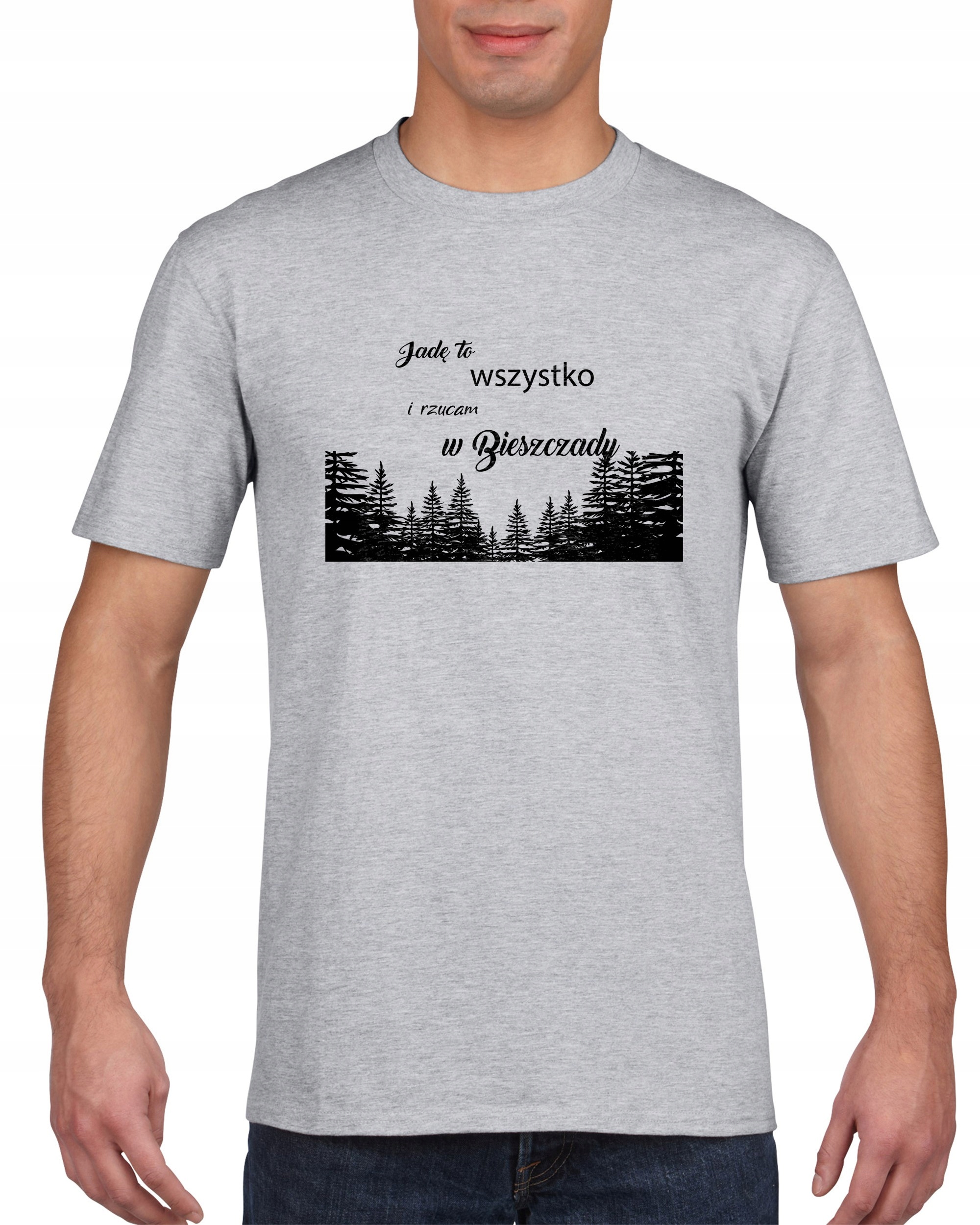 

Koszulka męska Jade To Wszystko I Bieszczady s M