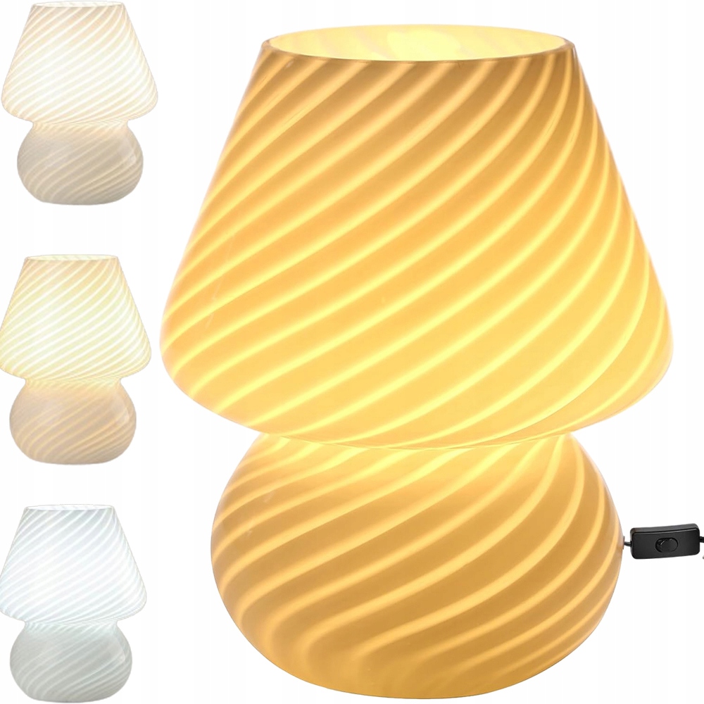 LAMPA STOŁOWA W KSZTAŁCIE GRZYBKA LED DO SYPIALNI/SALONU