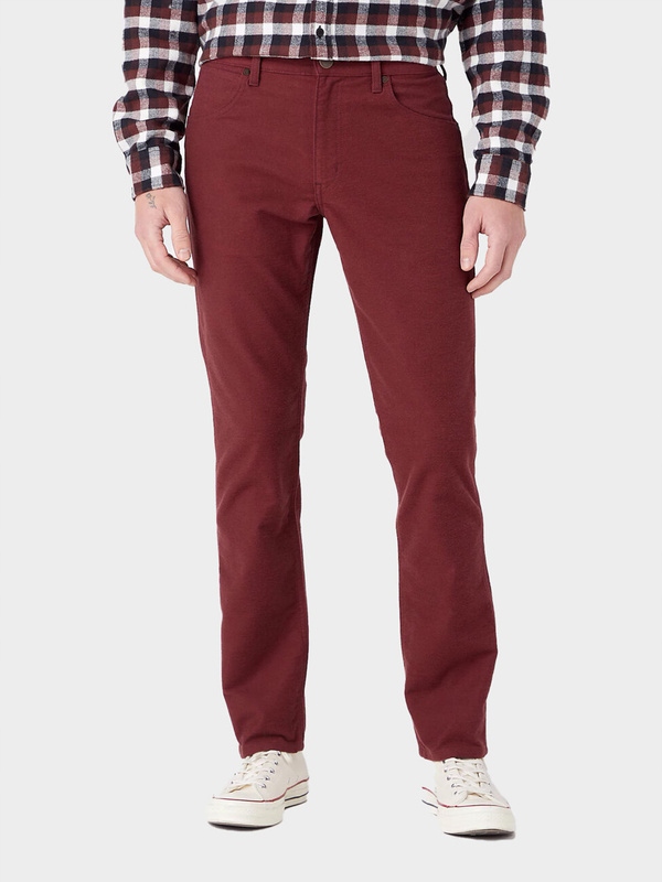 Pánské látkové Wrangler Greensboro W31 L32 Dahlia 112341456 Prosty
