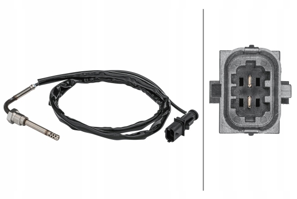 HELLA 6PT 358 181-451 датчик, температура вихлопних газів
