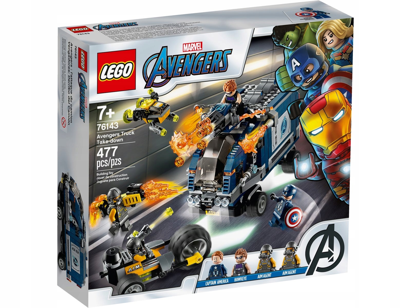 Lego 76143 Marvel Avengers: Zastavení kamionu