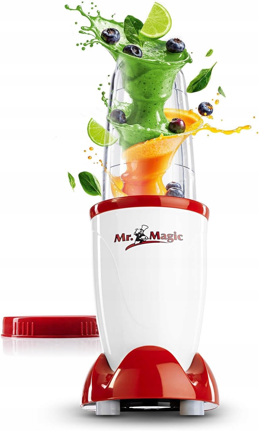GOURMETmaxx Mr. Magic Blender 4v1 Ručný mixér na smoothie a koktaily