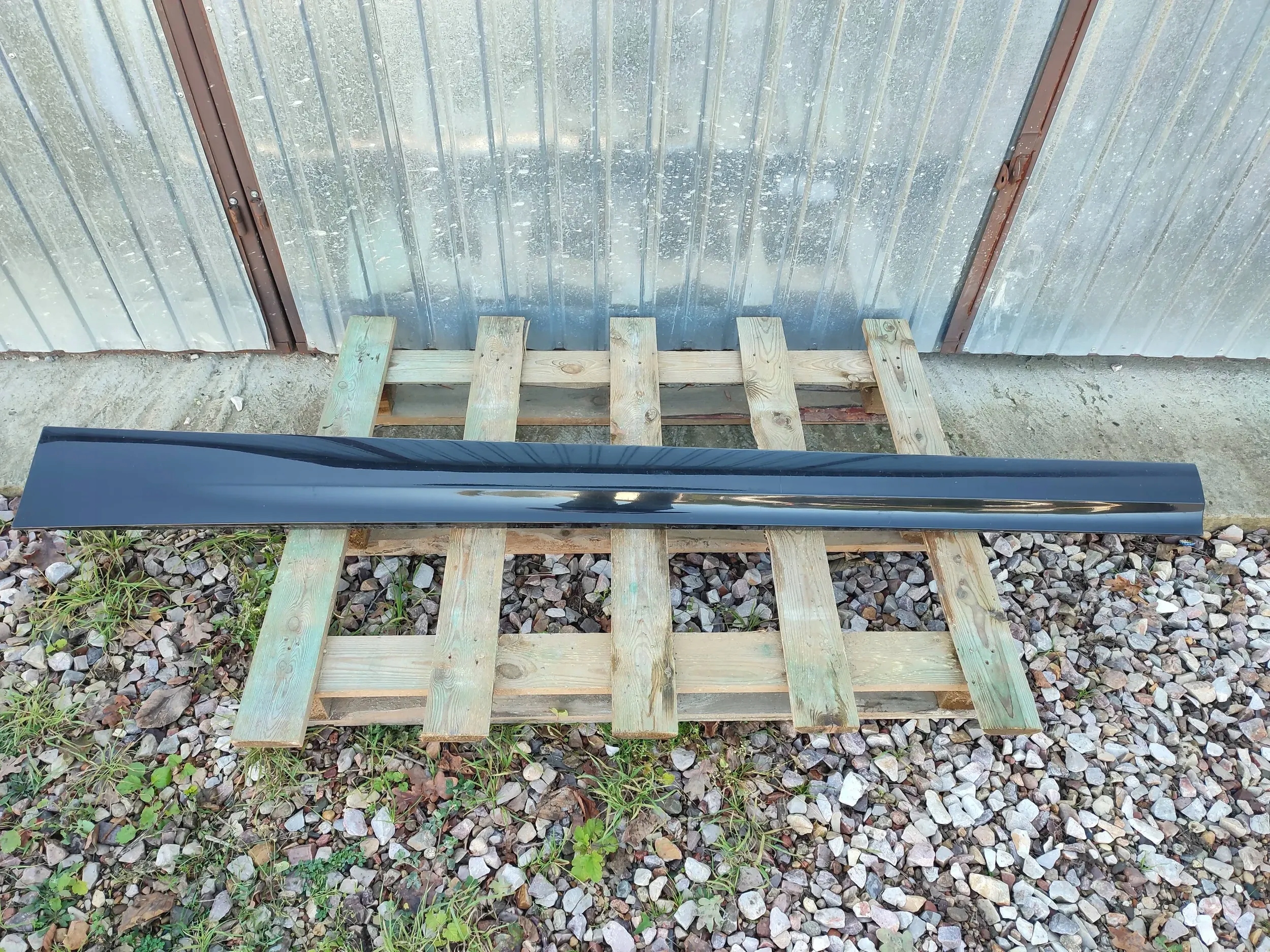 moulding threshold left BMW 3 E90 LCI Shwarz II
