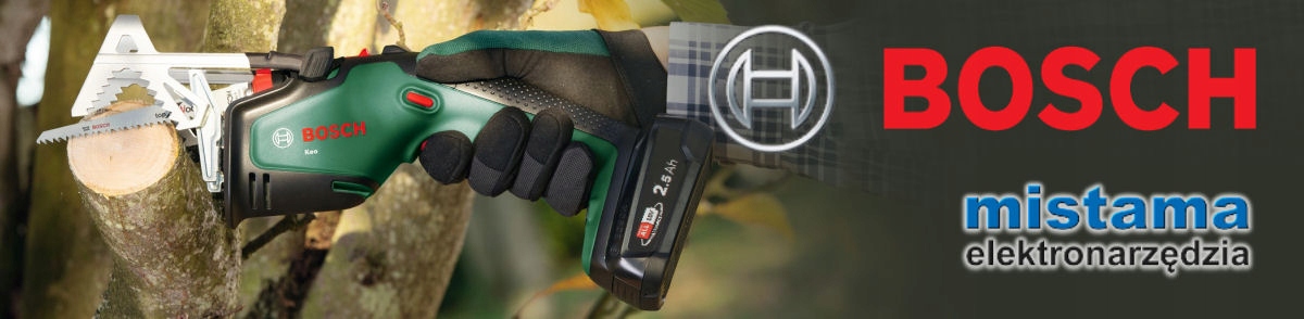 PIŁA AKUMULATOROWA OGRODOWA KEO 18V BOSCH 1x2,5Ah Waga produktu z opakowaniem jednostkowym 2 kg