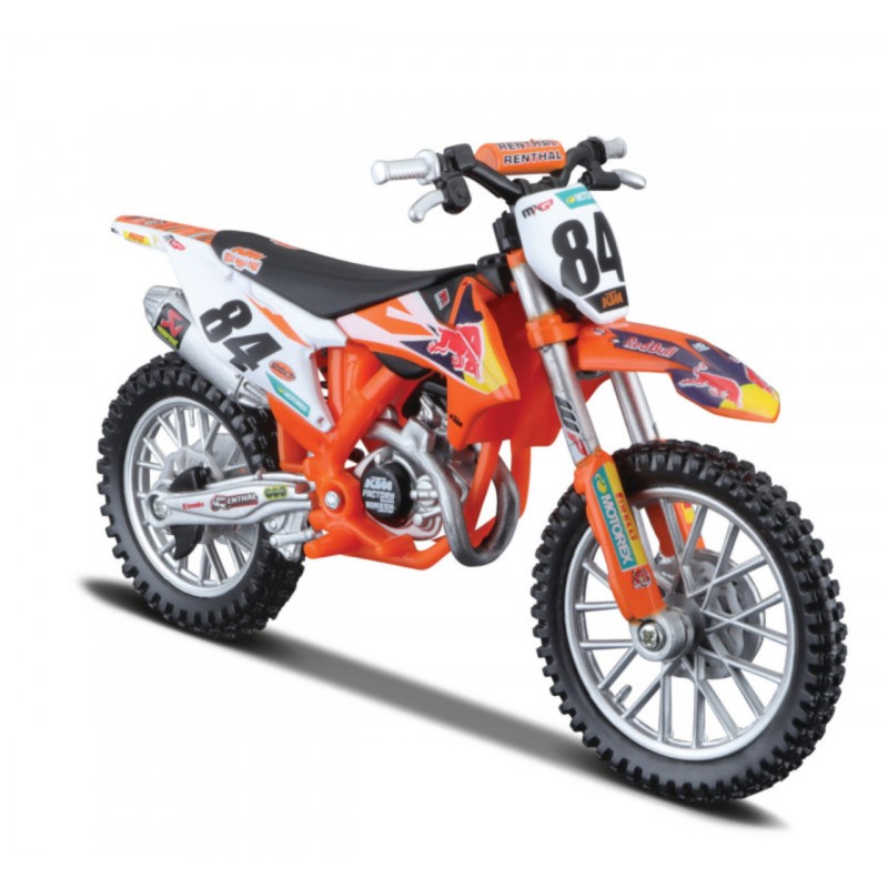 

Motocykl Bburago Cycle 1:18 Red Bull Ktm 450 Sx-f