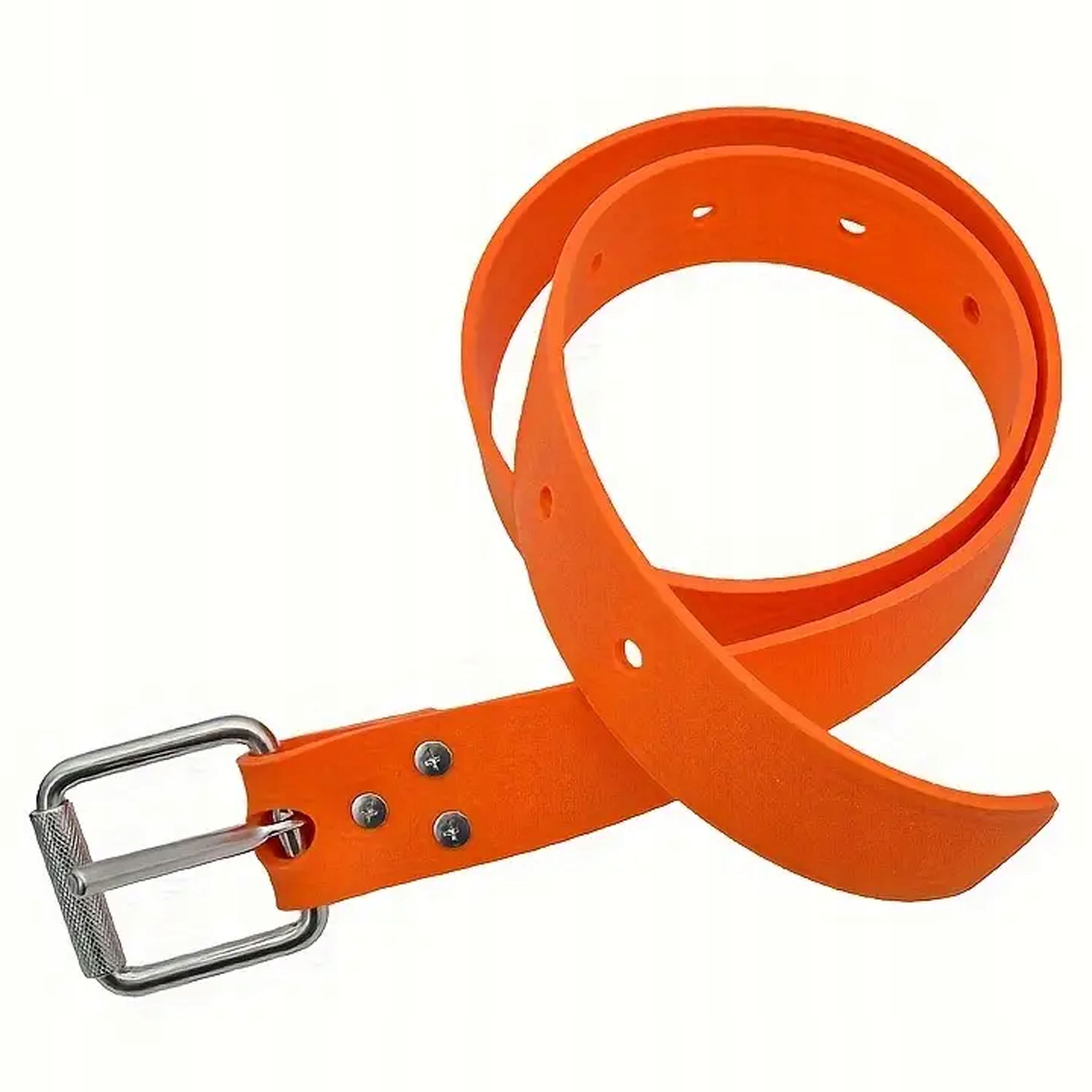 Marseillský balastový pás oranžový pro freediving, délka 126 cm