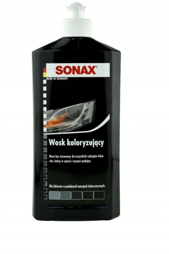 

Sonax Wosk Koloryzujący Nano Pro Czarny 500ml